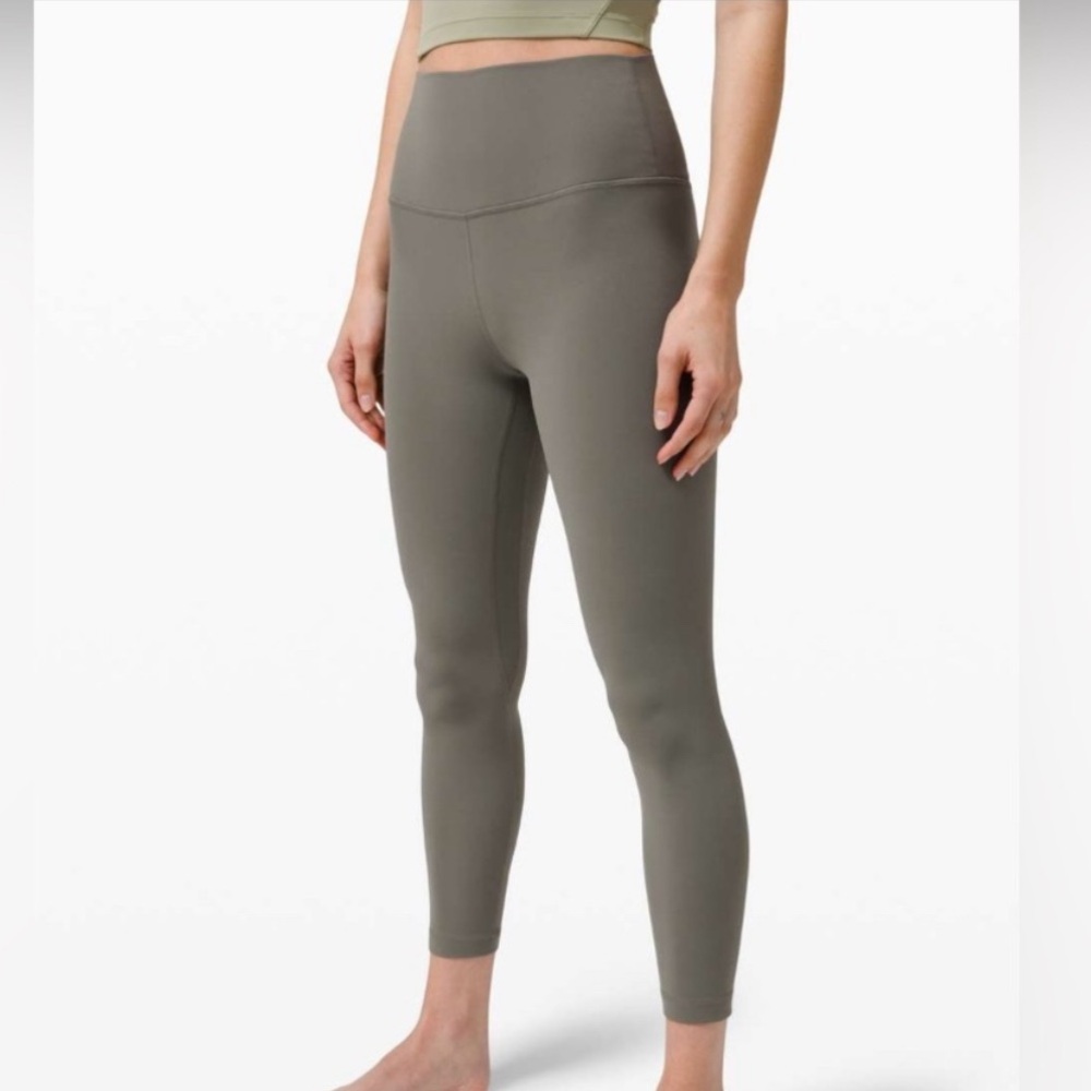 Lululemon Grey Align Leggings | Size 6, 25" Inseam